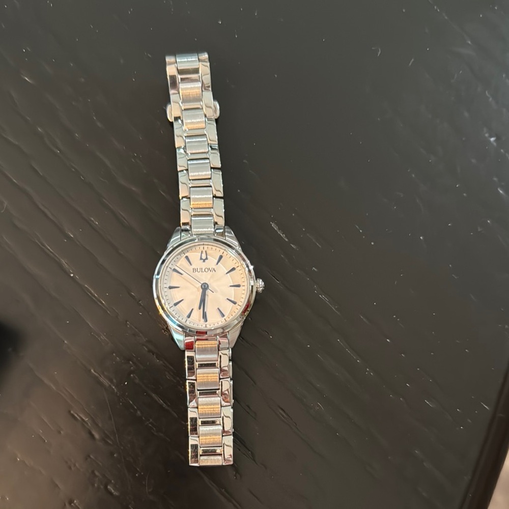 Bulova Silver Watch